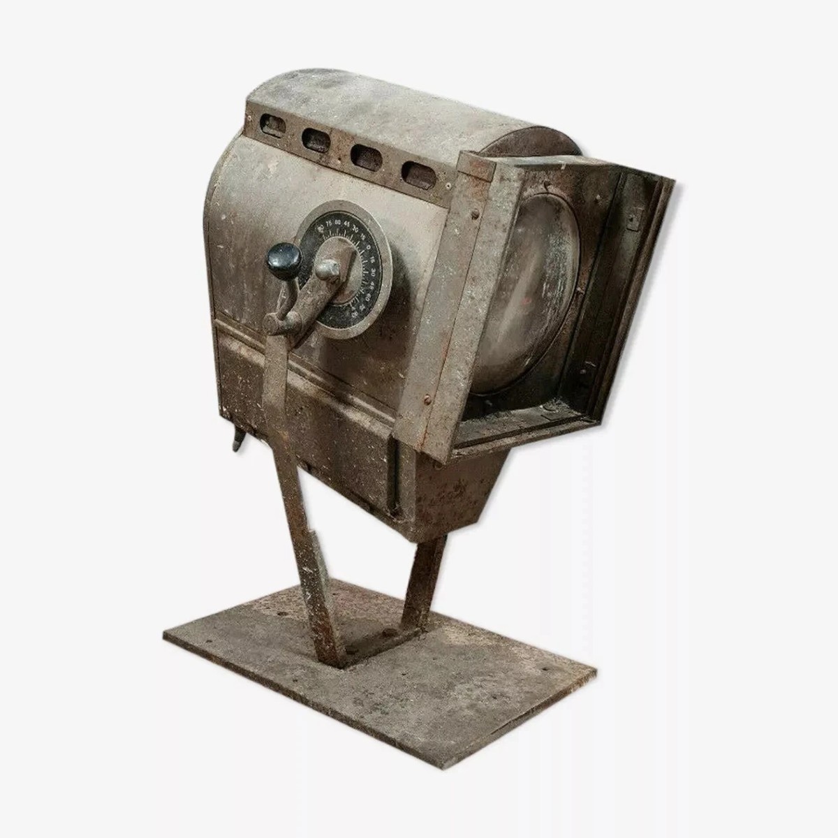 Design industriel: projecteur de théâtre marque Clemancon Paris vers 1930
