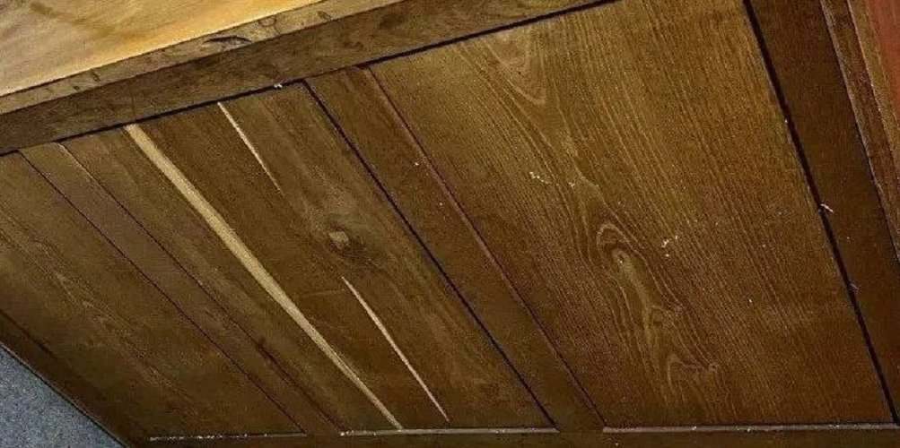 Enfilade époque art déco en bois clair vers 1930-photo-2