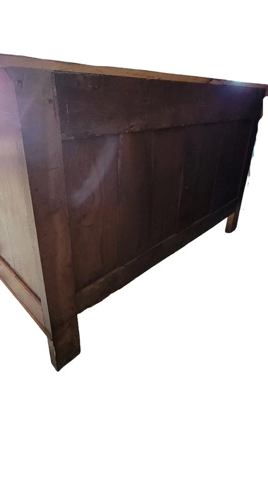Buffet Bourguignon époque Louis Philippe en noyer circa 1830-photo-4