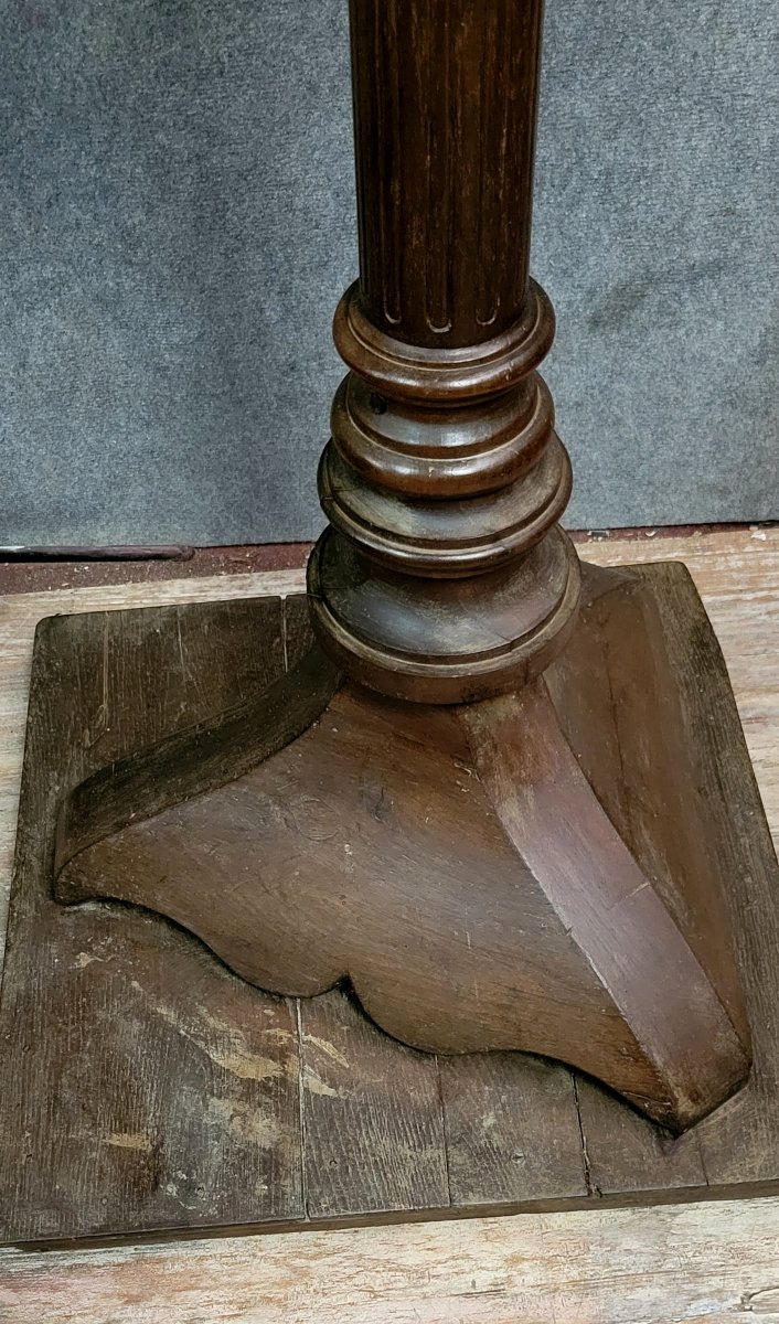 Very Important Solid Wood Lectern From The Late 18th Century  -photo-3