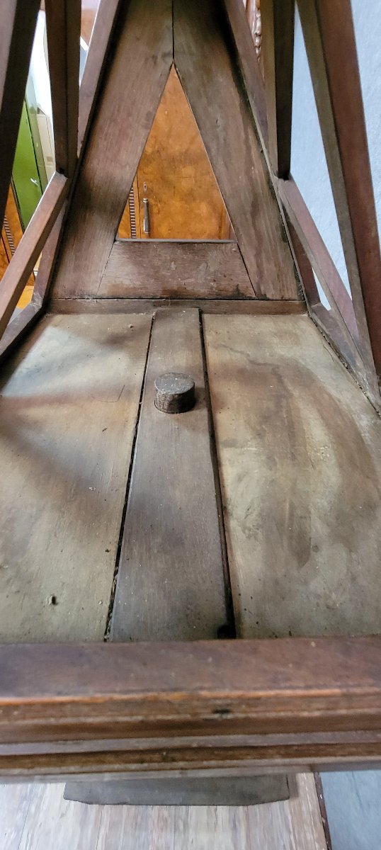 Very Important Solid Wood Lectern From The Late 18th Century  -photo-6