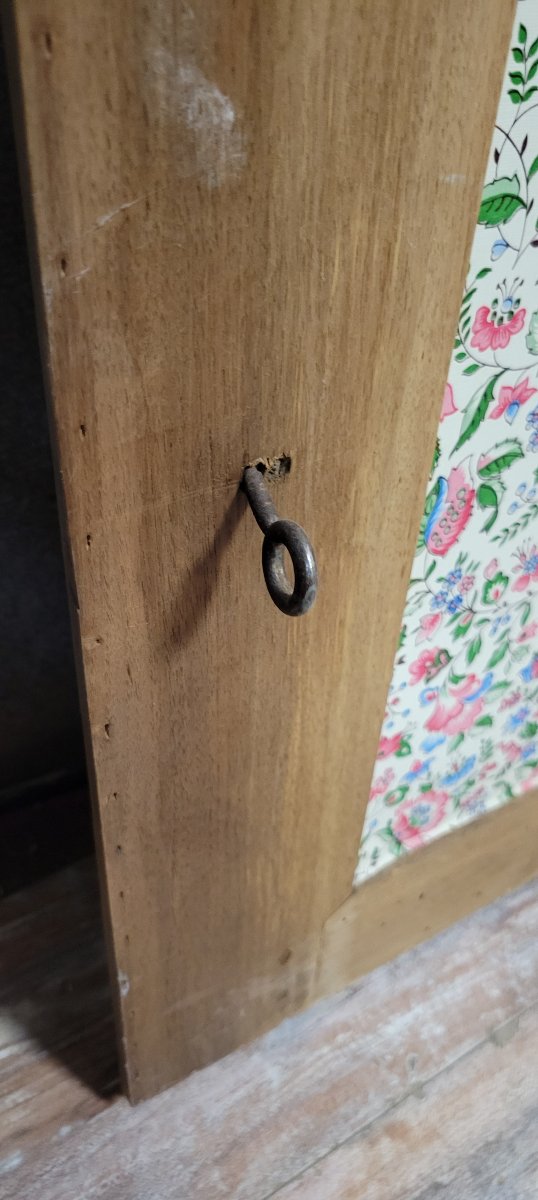 Paire de portes moulurées époque Louis XV en bois massif-photo-6