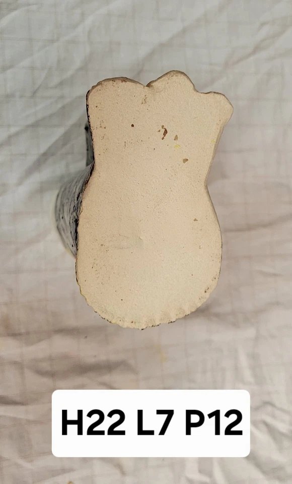 Vase en céramique représentant un poisson stylisé époque XXeme-photo-4