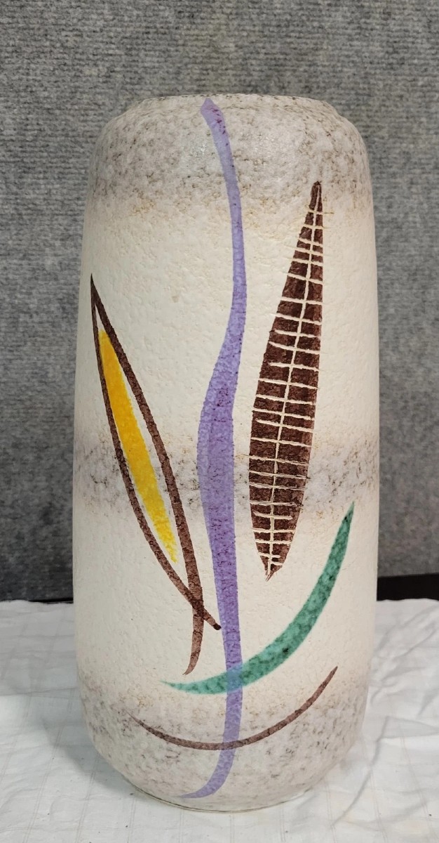 Vintage Bauhaus Workshop Pottery Ceramic Vase, Germany, 1950s