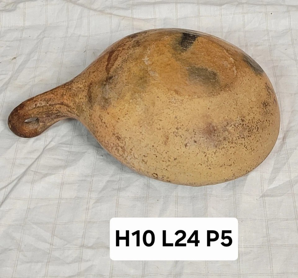 Poterie traditionnelle kabyle / berbère en terre cuite ornée de motifs époque XIXème-XXème (3)-photo-4
