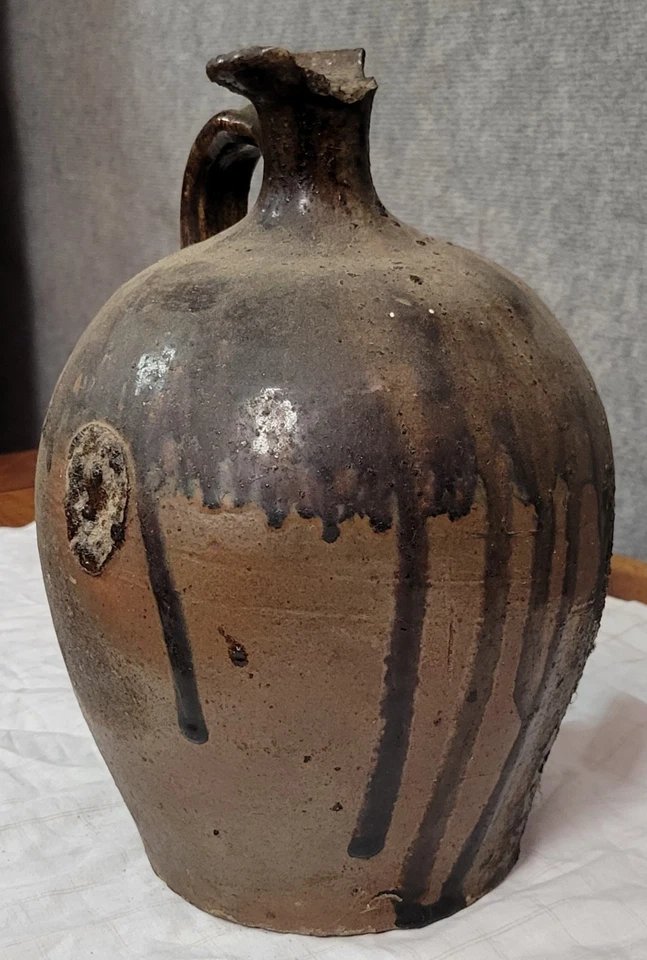 Traditional Kabyle/berber Terracotta Pottery Decorated With 19th-20th Century Motifs (5)-photo-1