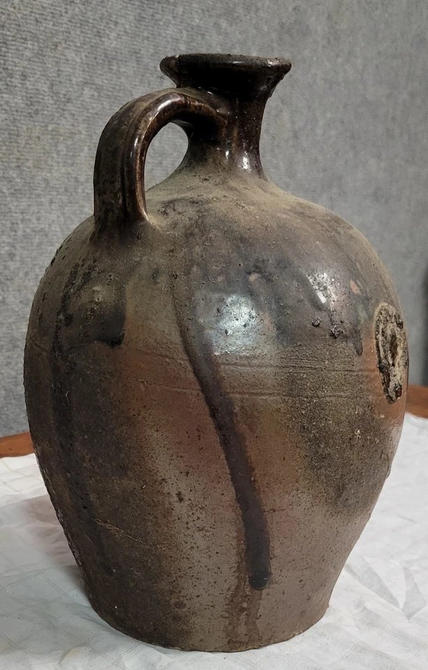 Traditional Kabyle/berber Terracotta Pottery Decorated With 19th-20th Century Motifs (5)-photo-2