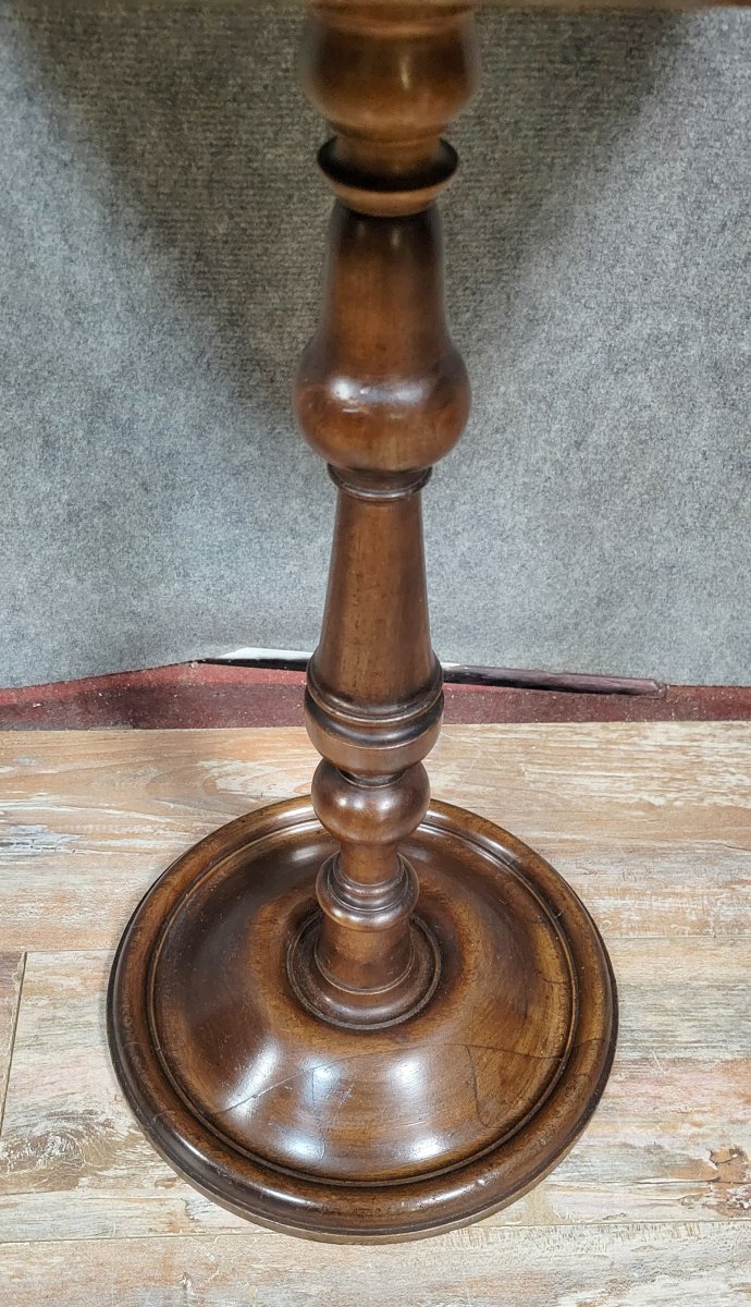 Ceremonial Pedestal Table With Privacy Screen, Napoleon III Period -photo-5