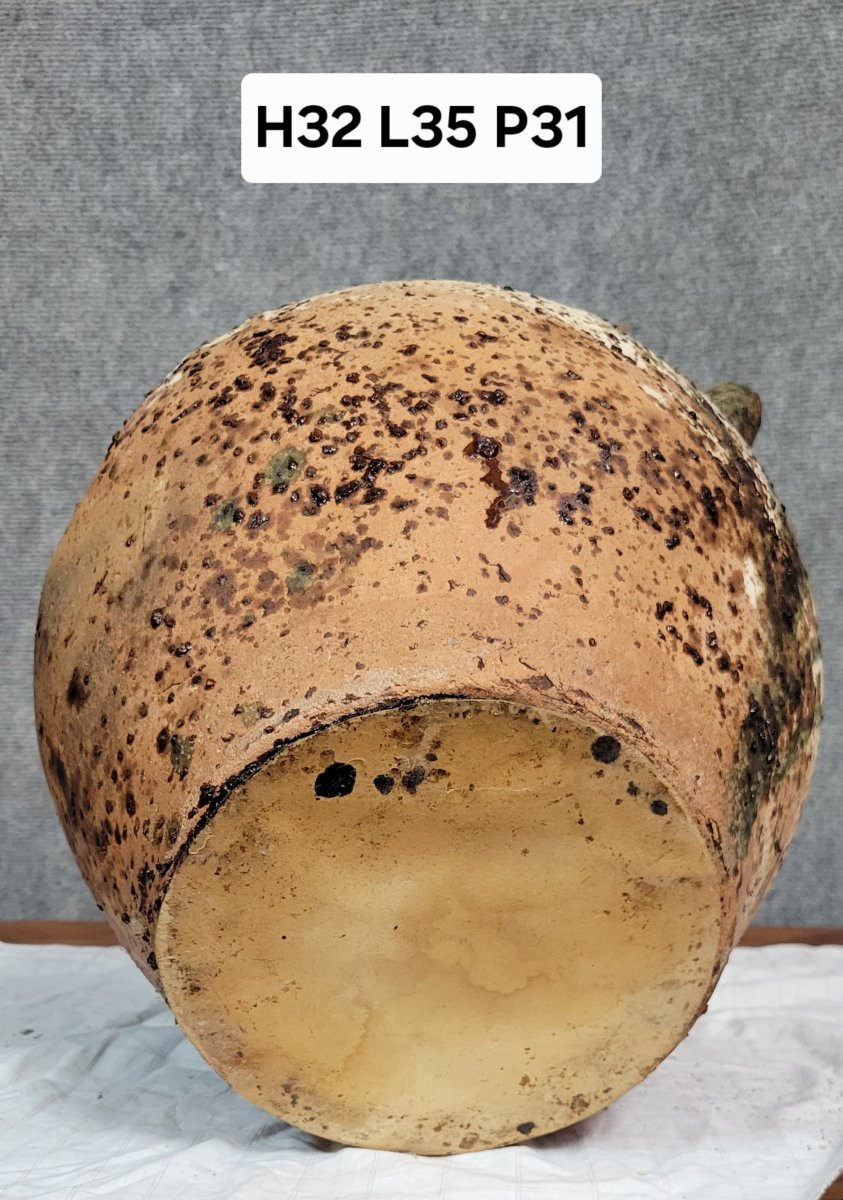 Old Traditional Kabyle / Berber Terracotta Pottery-photo-6