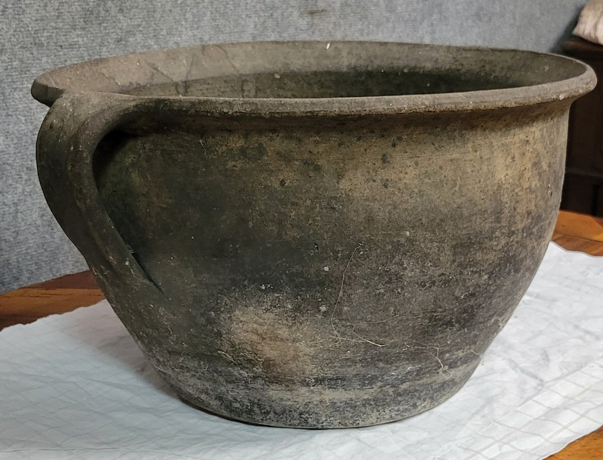 Old Traditional Kabyle / Berber Terracotta Pottery-photo-2