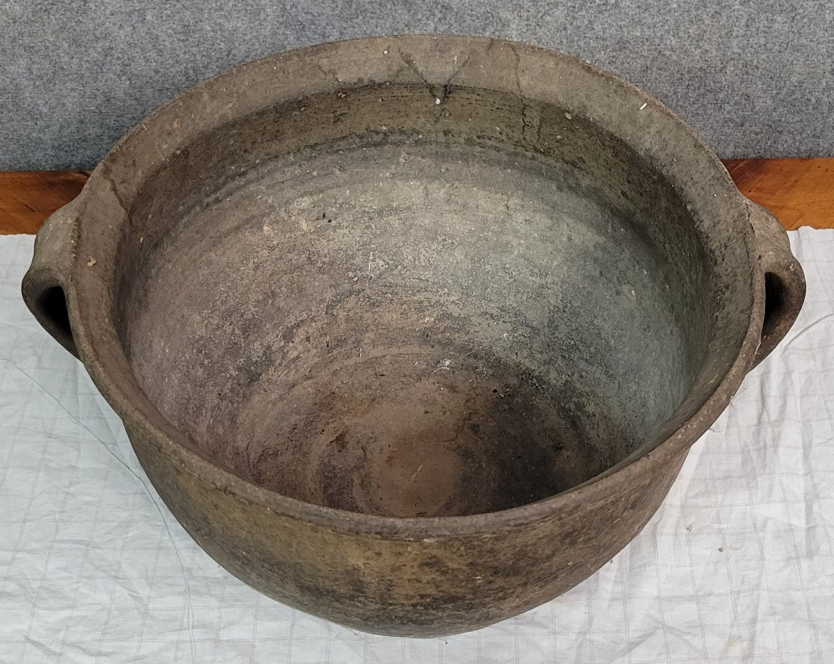 Old Traditional Kabyle / Berber Terracotta Pottery-photo-3