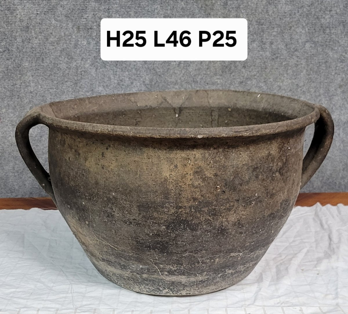 Old Traditional Kabyle / Berber Terracotta Pottery-photo-5