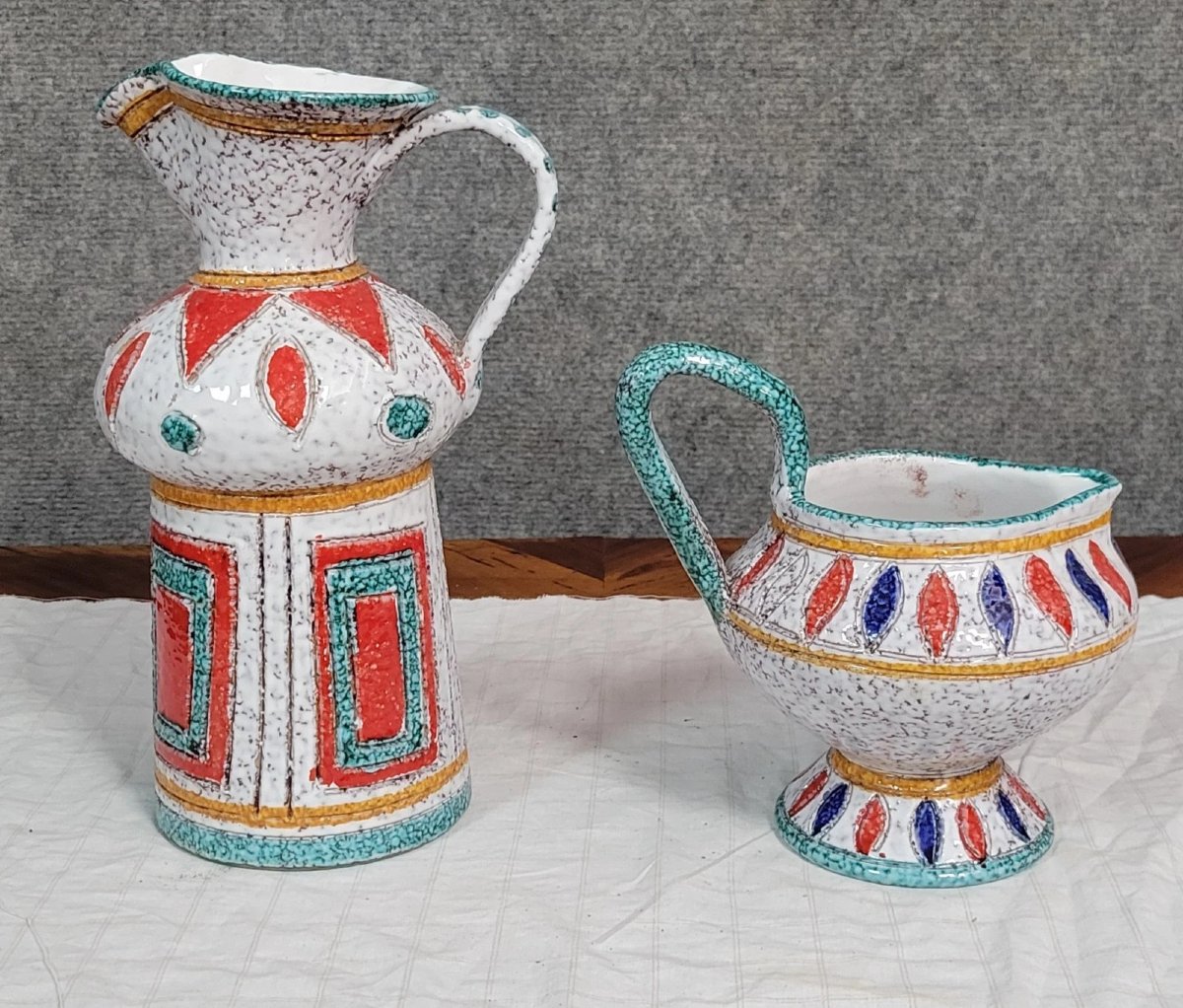 Two Pieces Of Italian Ceramic From The Art Deco Period -photo-4