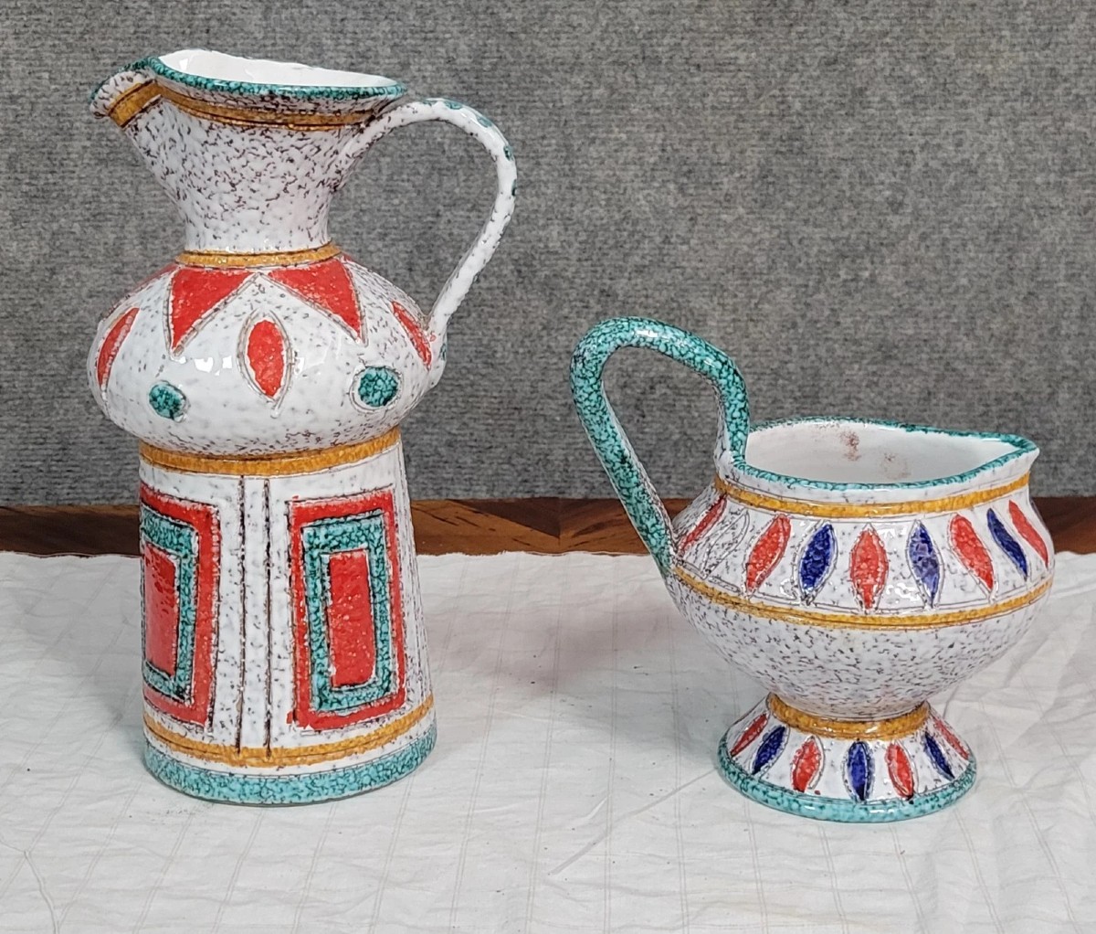 Two Pieces Of Italian Ceramic From The Art Deco Period 