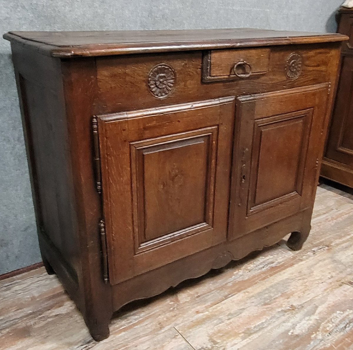 Buffet époque Louis XV en chene massif -photo-2