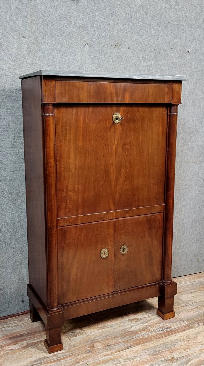 Secrétaire époque Empire en acajou