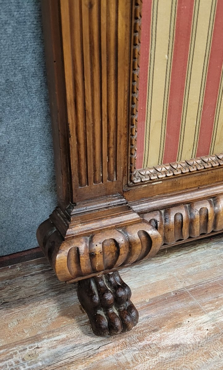 Grand porte manteaux style Renaissance en noyer -photo-5
