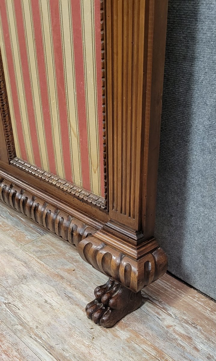 Grand porte manteaux style Renaissance en noyer -photo-6