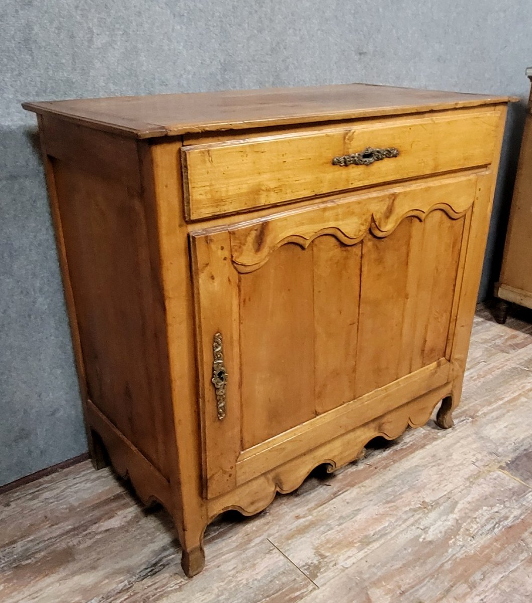Buffet confiturier époque Louis XV en merisier massif  -photo-2