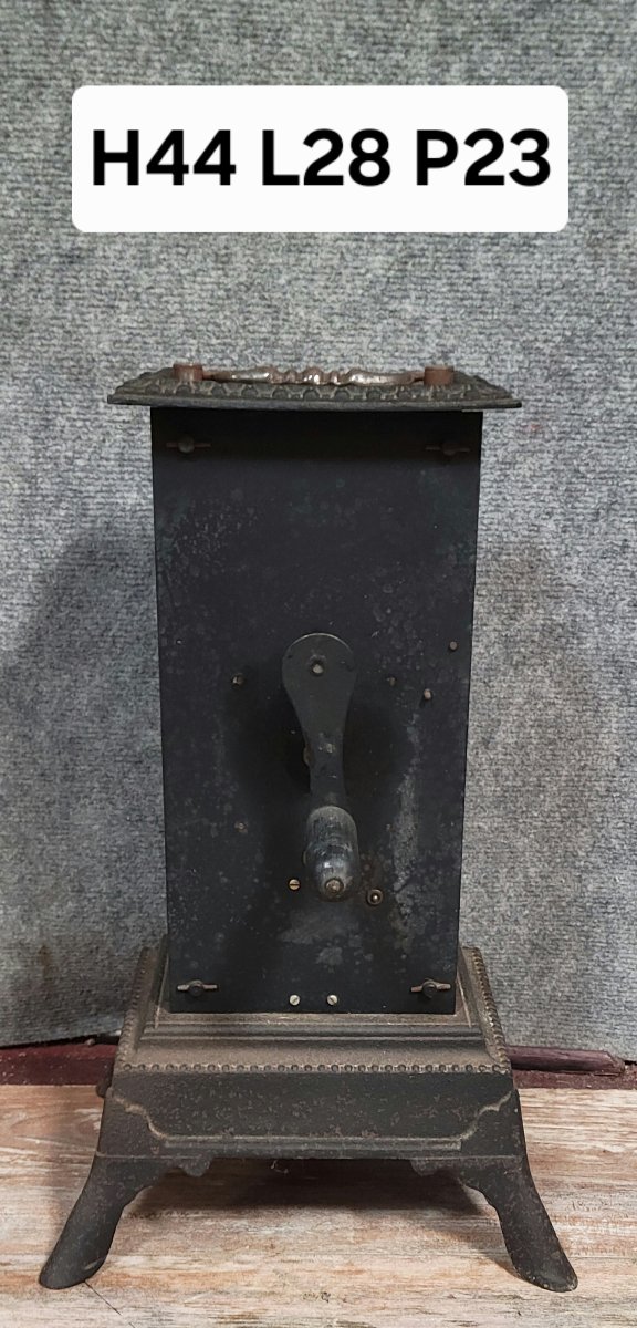 "le Capucin" Cast Iron Rotisserie From The Napoleon III Era -photo-5