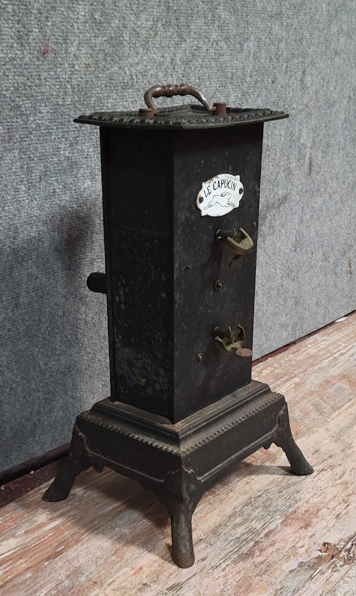 "le Capucin" Cast Iron Rotisserie From The Napoleon III Era -photo-6