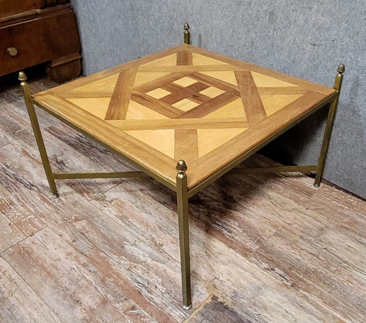 According To René Trotel: Aremberg Coffee Table Circa 1980  -photo-2
