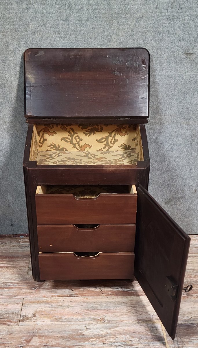 Louis XIV Period Lectern In Solid Oak  -photo-6