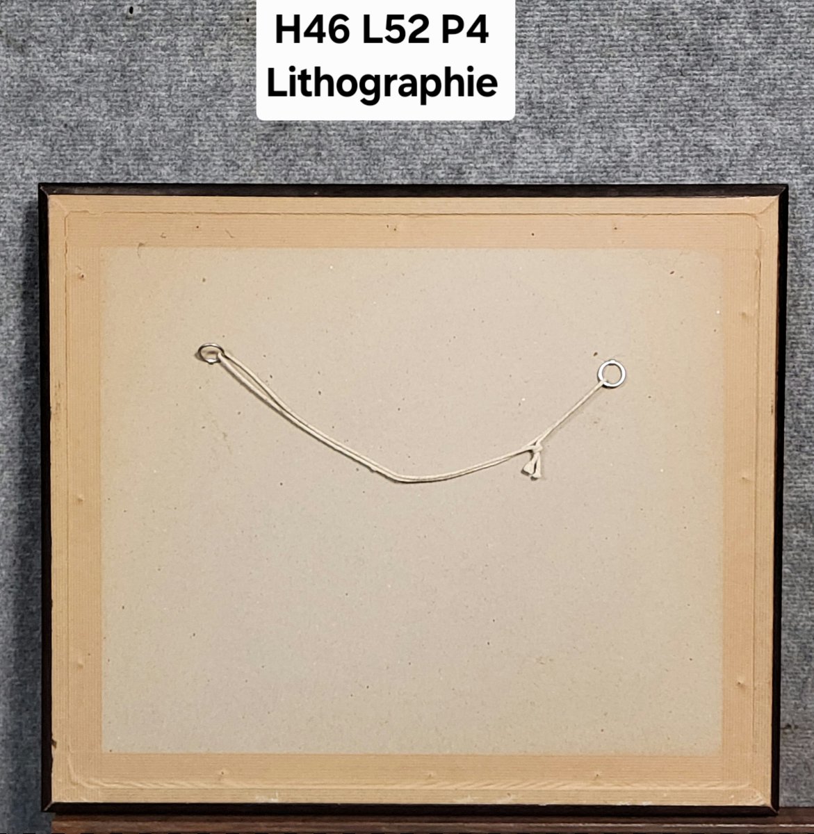 aquarelle époque fin XIXeme représentant un paisible village de montagne-photo-5