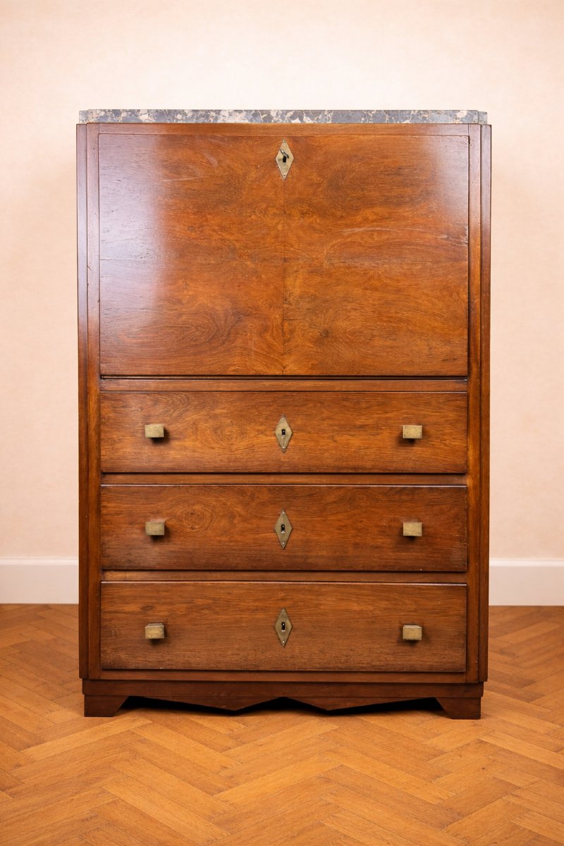 Secrétaire Art Déco en acajou – vers 1920-1930-photo-6