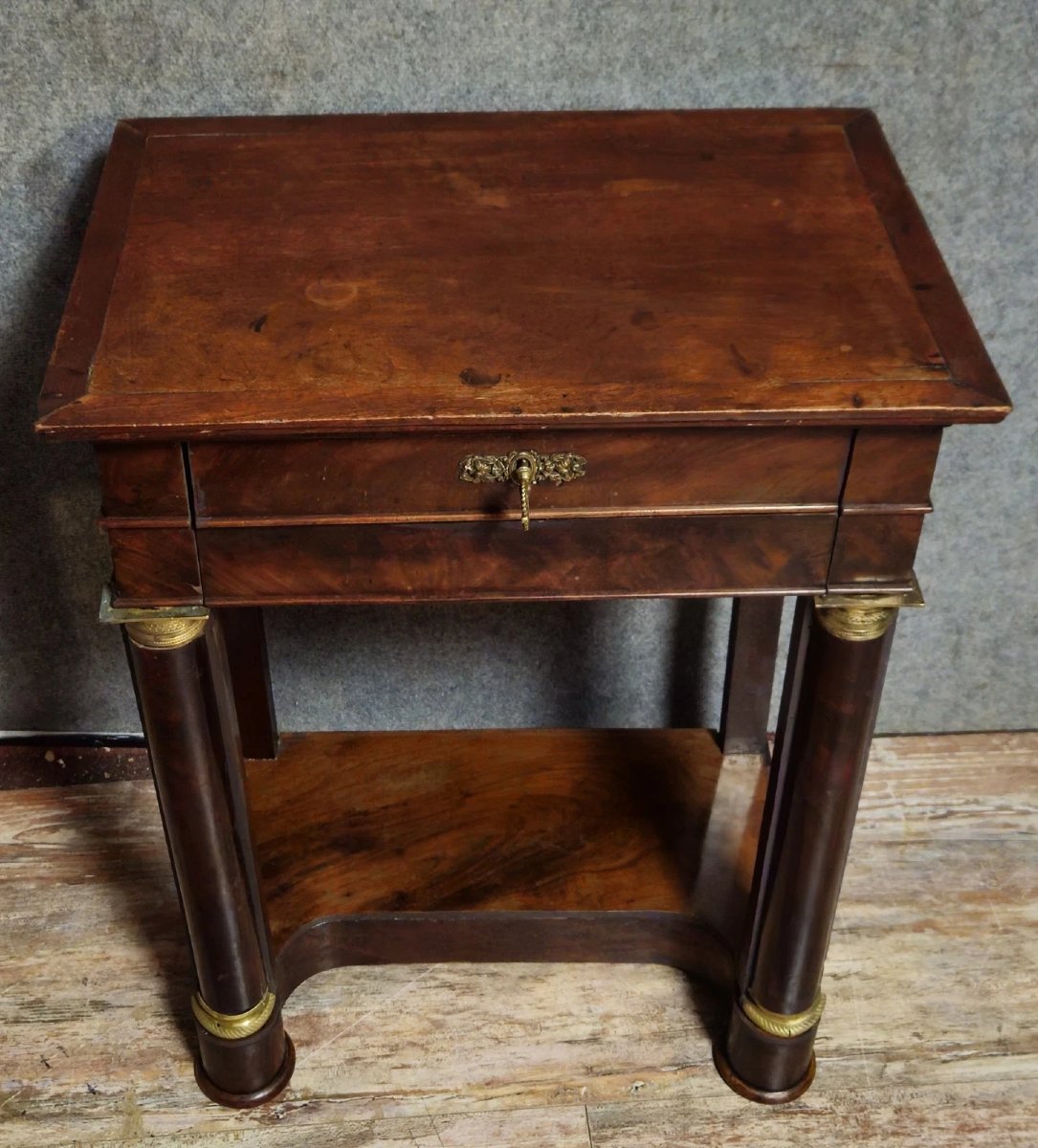 Console / table d’appoint d’époque Empire – XIXᵉ siècle-photo-1