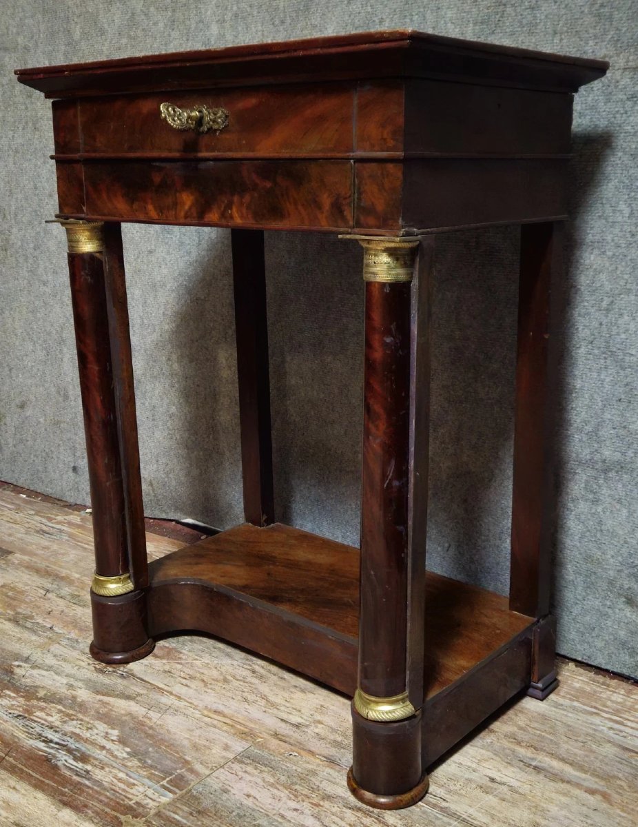Console / table d’appoint d’époque Empire – XIXᵉ siècle-photo-2