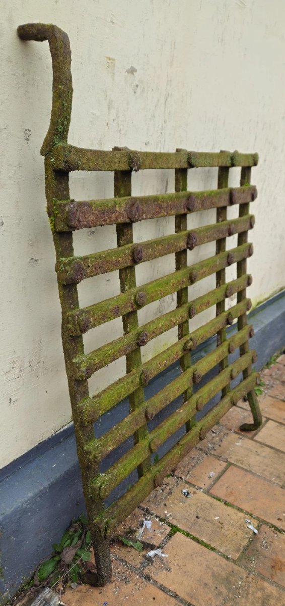Wrought Iron Window Guard, Early Period, Circa 15th Century  -photo-4