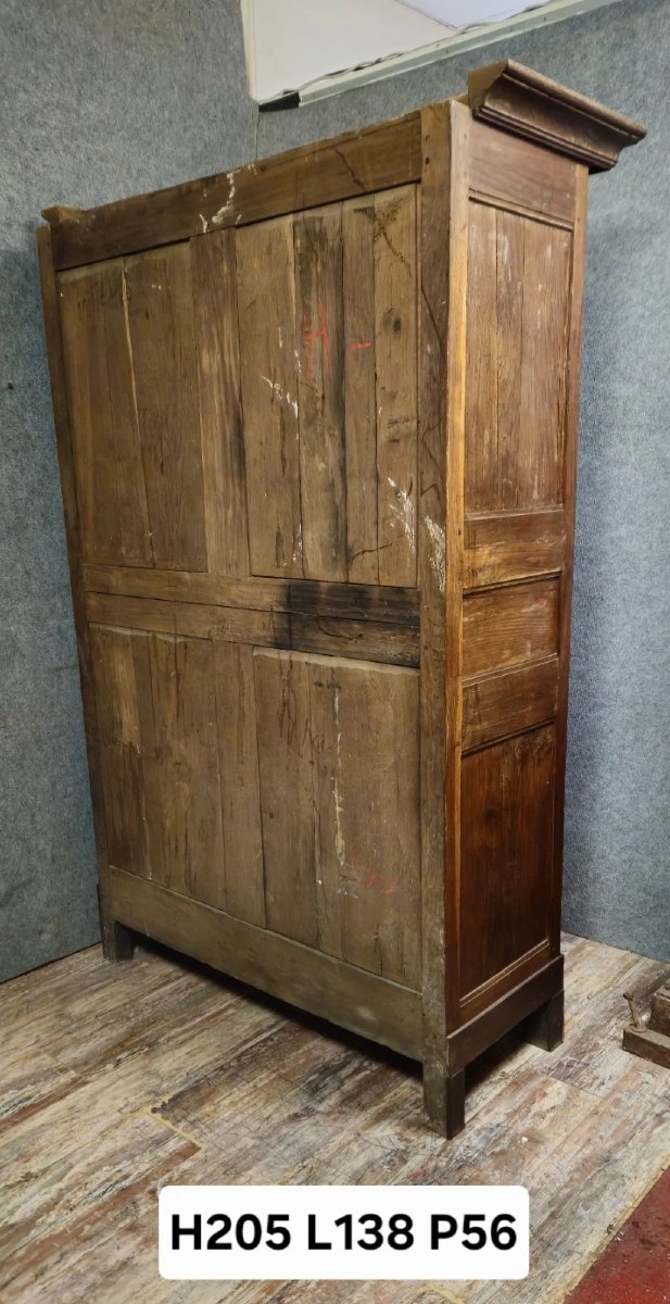 Louis Philippe Period Walnut Wardrobe, Early 19th Century, Circa 1830-photo-6