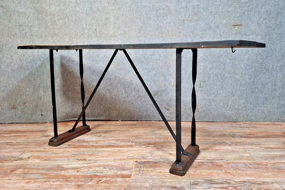 Industrial Style Console/table, Full Of Character.-photo-3