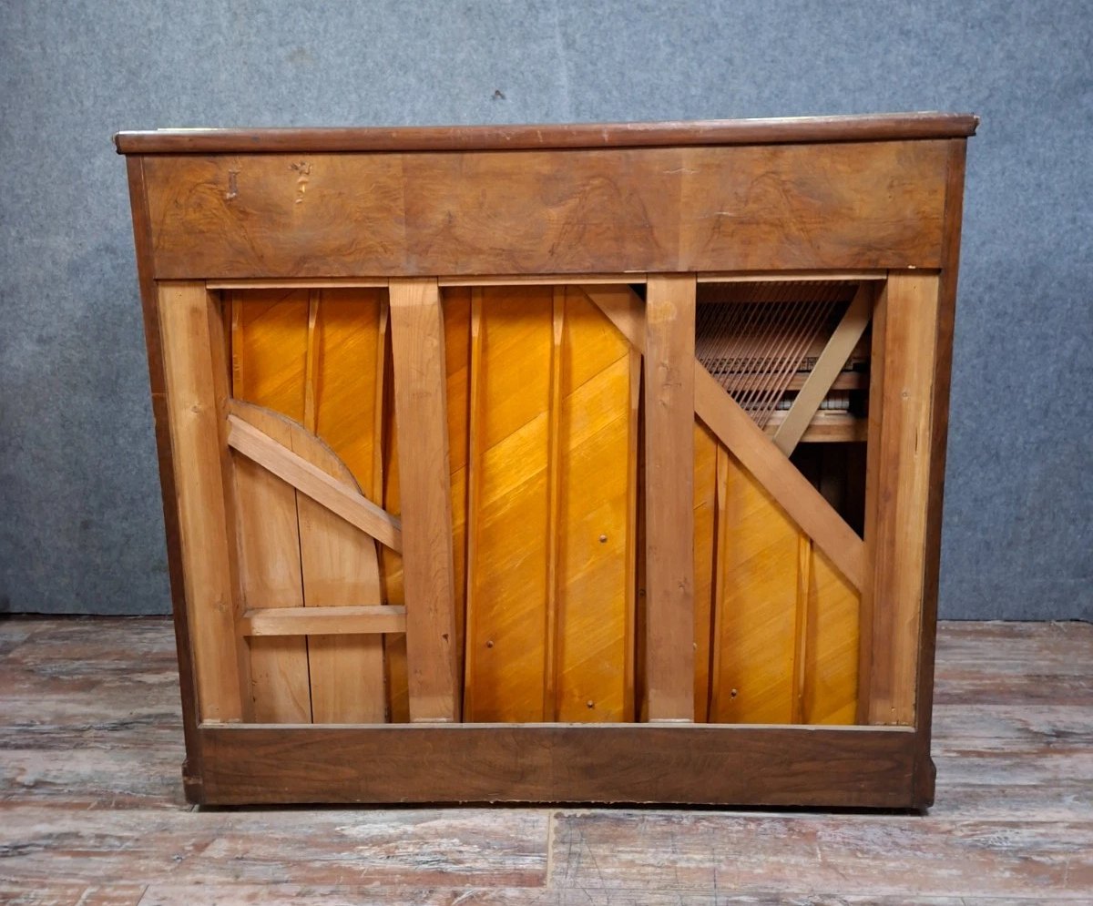 Art Nouveau Upright Piano, Circa 1900, By The French Manufacturer P. Charuis-photo-4