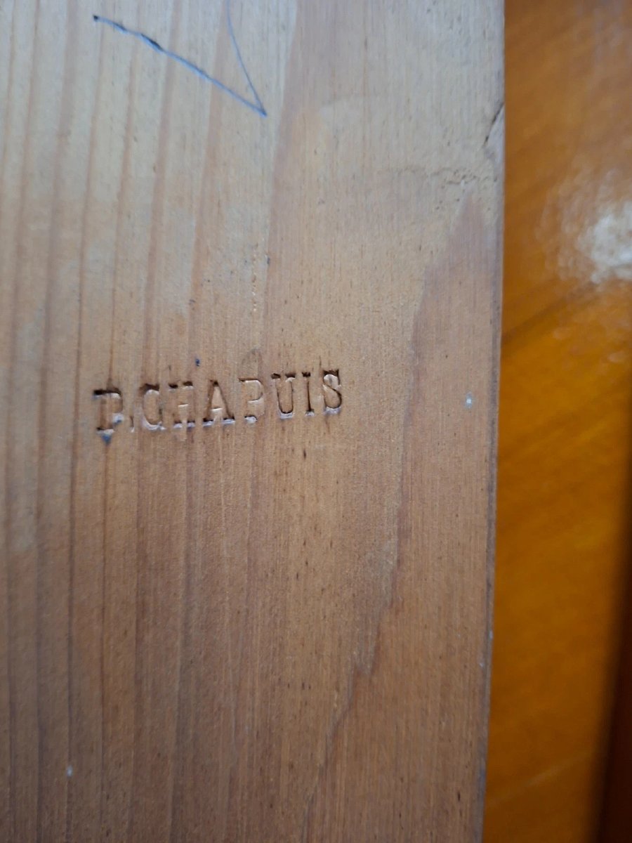 Art Nouveau Upright Piano, Circa 1900, By The French Manufacturer P. Charuis-photo-7