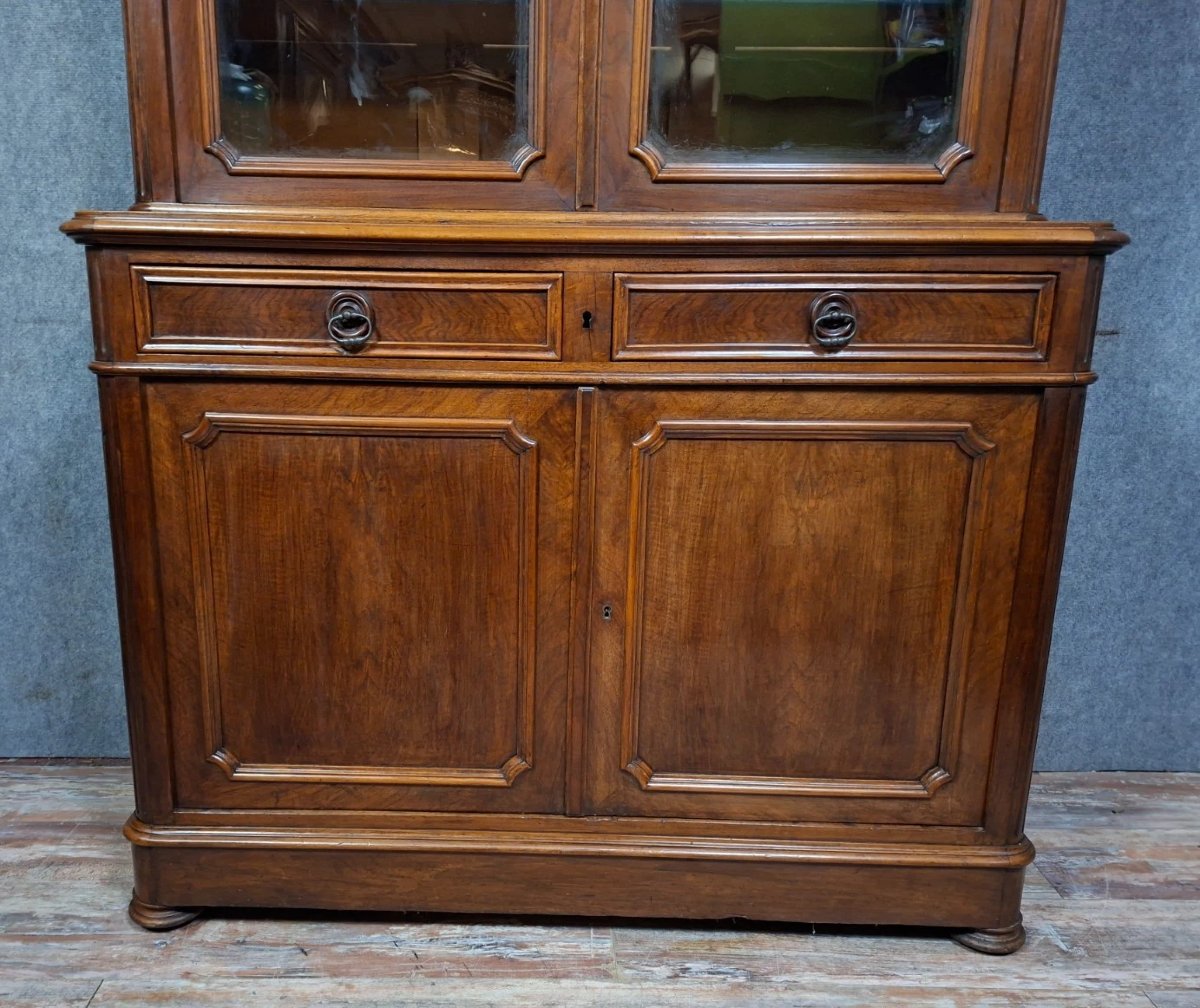 Napoleon III Period Sideboard In Solid Wood.-photo-3