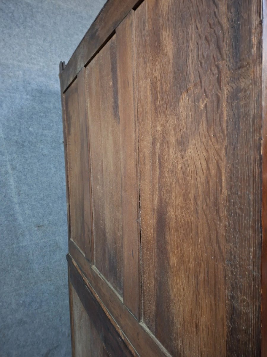 Napoleon III Period Sideboard In Solid Wood.-photo-5