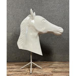 Sculpture Design: Resin Horse By Philippe Arrachard (1962)