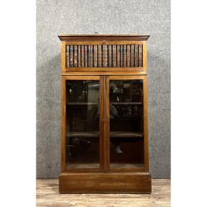 Notary Library Furniture With Hidden Secretary Napoleon III Period