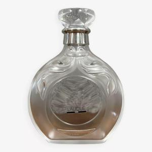 "lalique Limited Edition Crystal Carafe For Château Paulet Cognac No. 728"