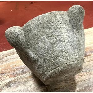 Important Stone Apothecary Mortar 18th Century / Diameter 53cm  