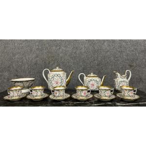 Paris Porcelain: Magnificent Empire Period Tea/coffee Service 