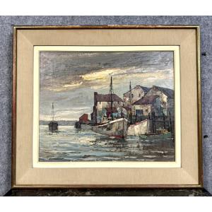 Painting / Oil On Canvas / Art Deco Period 
