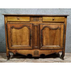 Buffet époque Louis XV en noyer et chene massif 
