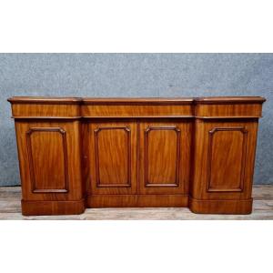 Buffet Anglais en enfilade époque Napoléon III en acajou blond 