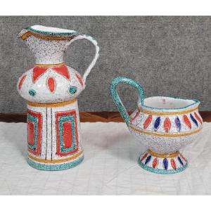Two Pieces Of Italian Ceramic From The Art Deco Period 