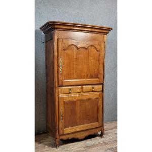 Meuble dit "homme debout" époque louis XV en merisier