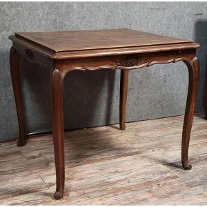 Antique Louis XV Style Games Table, In Oak
