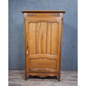 Louis XV Style Wardrobe In Solid Wood.